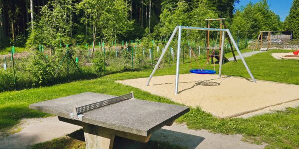 Tischtennis auf dem Campingplatz Paulfeld